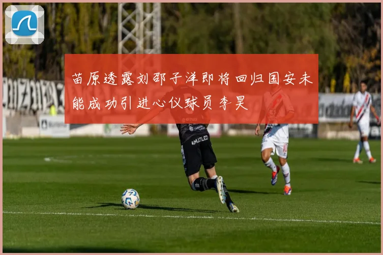 苗原透露刘邵子洋即将回归国安未能成功引进心仪球员李昊